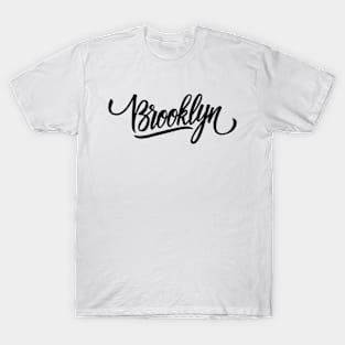 Brooklyn Cursive (Black) T-Shirt